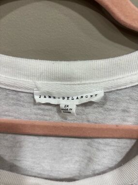 Jane and Delancey White Short Sleeve Tee